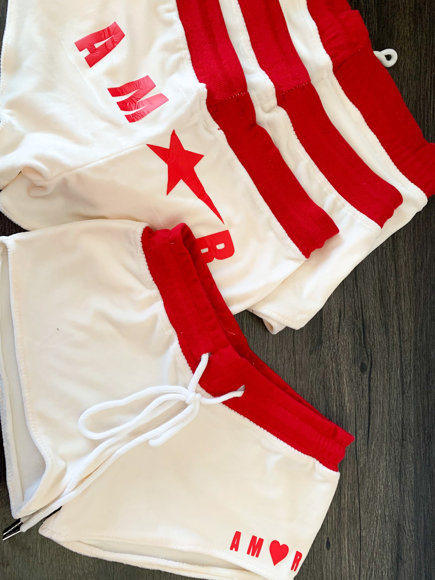Cherry cheesecake shorts